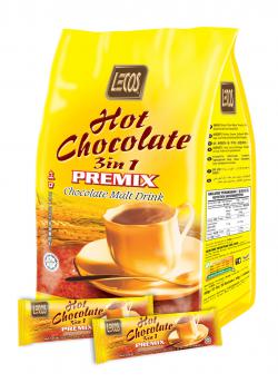 Lecos Hot Chocolate 3in1 30g x 20's