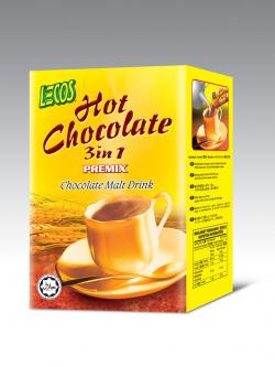 Lecos Hot Chocolate 3in1 30g x 6's Box